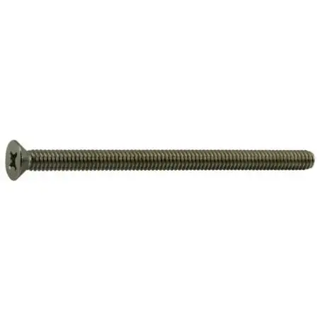 1/4-20 X 5 Stainless Steel Phillips Flat Head Machine Screws - Pack Of 100