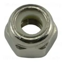 4mm-0.70 Stainless Steel Coarse Nylon Insert Lock Nuts - Durable And Reliable Fasteners