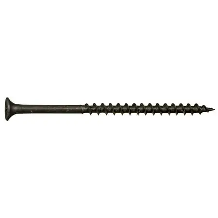 8 X 4 Black Phosphate Steel Coarse Thread Phillips Bugle Head Drywall Screws