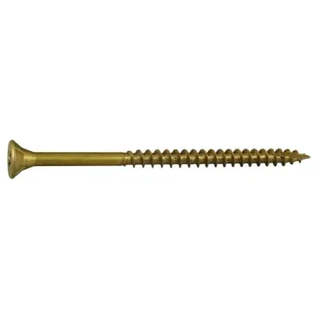8 X 3 Tan Phillips Bugle Head Deck Screws - 1 Lb