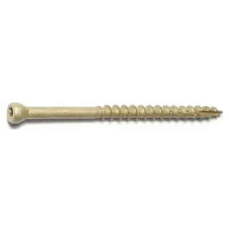 8 X 2-1/2 Star Drive Tan Trim Saberdrive Screws 1 Lb. Tub (136 Pcs.)