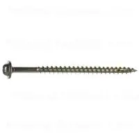 9 X 3 Yellow Zinc Saberdrive Cabinet Screws - Durable And Corrosion Resistant