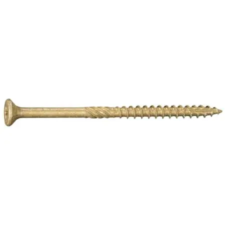9 X 3 Star Drive Tan Deck Saberdrive Screws 25 Lb. Tub (1811 Pcs.)