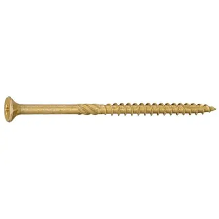 10 X 3-1/2 Star Drive Tan Deck Saberdrive Screws 25 Lb. Tub (1358 Pcs.)