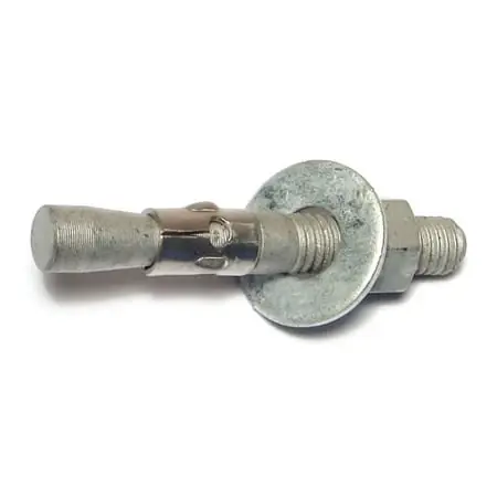 3/8 X 2-3/4 Galvanized Concrete Wedge Stud Anchor Bolts Was-264 (50 Pcs.)