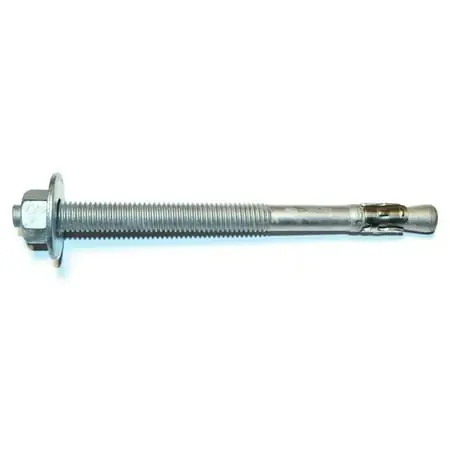 1/2 X 7 Hot Dip Galvanized Steel Concrete Wedge Stud Anchor Bolts (15 Pcs.)