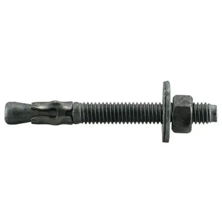 3/8 X 3-1/2 Hot Dip Galvanized Steel Wedge Anchor Bolts (50 Pcs.)