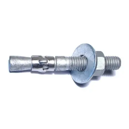 1/2 X 3-3/4 Galvanized Concrete Wedge Stud Anchor Bolts Was-276 (25 Pcs.)