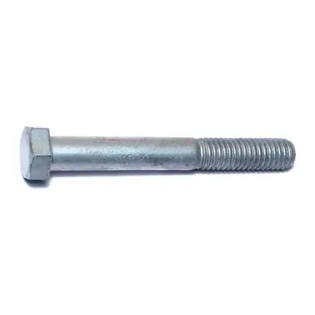 3/8-16 X 3 Hot Dip Galvanized Coarse Hex Bolts - Heavy Duty Steel Fasteners