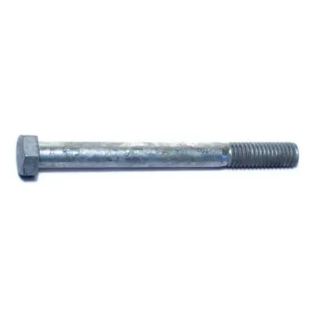 3/8-16 X 4 Hot Dip Galvanized Coarse Hex Bolts - Steel Cap Screws