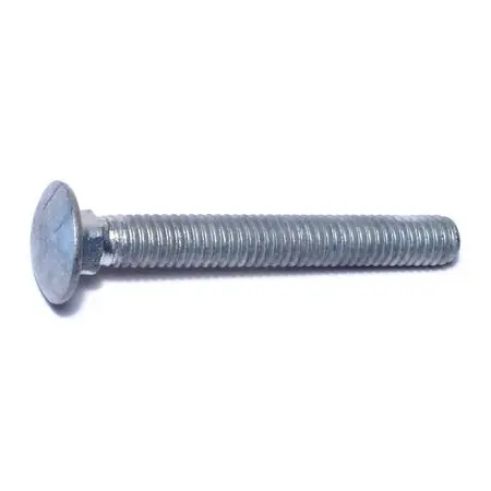 5/16-18 X 2-1/2 Hot Dip Galvanized Grade 2 Carriage Bolts