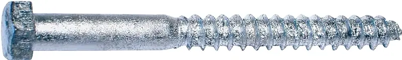 5/16 Inch X 4 Inch Hex Head Lag Screw, Hot Dipped Galvanized