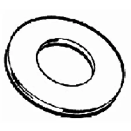 1/4 Inch Galvanized Uss Flat Washers - Box Of 100