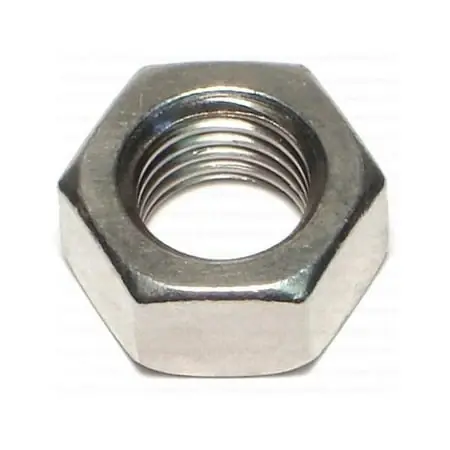 1/4-20 Yellow Zinc Grade 8 Coarse Hex Nuts - Durable Fasteners For Heavy-duty Applications