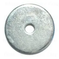 3/16 X 1-1/4 Inch Zinc Fender Washers - Pack Of 100