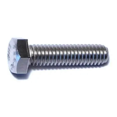 5/16-18 X 1-1/4 Stainless Steel Coarse Thread Hex Cap Screws - 18-8 Grade