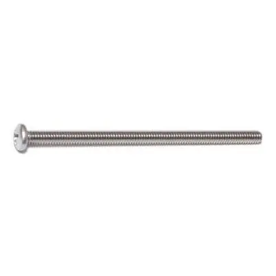 8-32 X 3 Stainless Steel Phillips Pan Head Machine Screws - 18-8 Coarse Thread