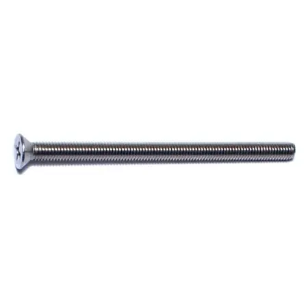 10-32 X 2-1/2 18-8 Stainless Phillips Flat Head Machine Screws (50 Pcs.)