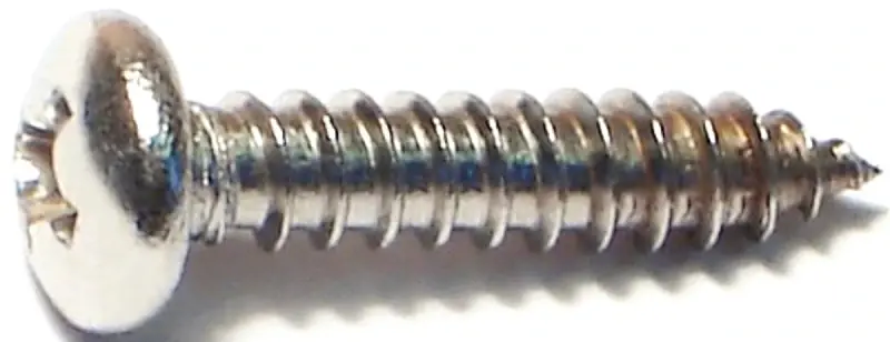 Midwest Fastener 5109 Phillips Pan Head Tapping Screw 8 X .75 In.