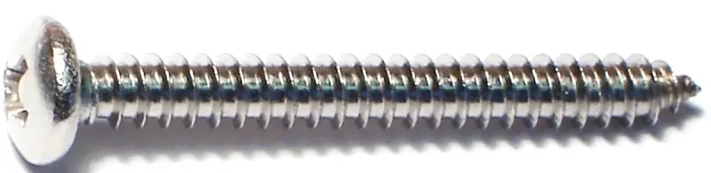 Midwest Fastener Scrw Tapping Ss Ph Pan 8x1-1/2 5112
