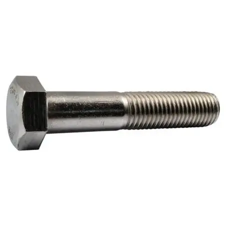 1/2-13 X 8 Stainless Steel Coarse Hex Cap Screws - Durable Fasteners For Heavy-duty Applications