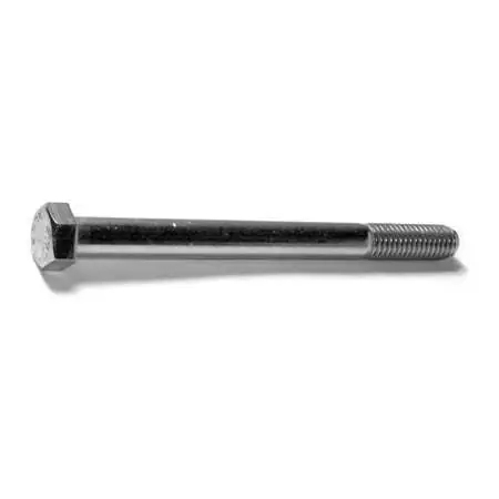 7/16-14 X 5 Inch Stainless Steel Coarse Thread Hex Cap Screws - 18-8 Grade