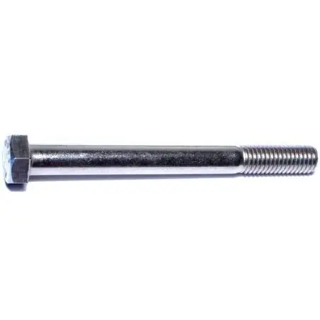1/2-13 X 5 Inch Stainless Steel Coarse Hex Cap Screws - 10 Count Box