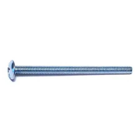 1/4-20 X 4 Zinc Plated Steel Combo Truss Head Machine Screws Msts-236