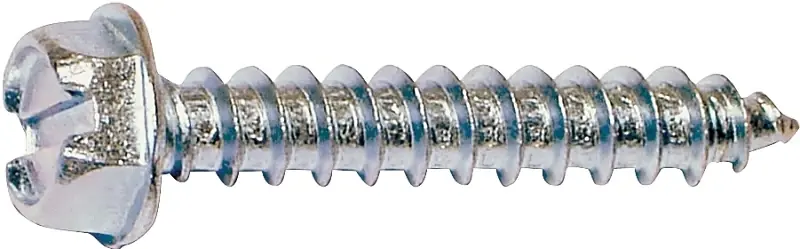 Midwest Fastener 2927 8 X .2 In. Tap Slottd Hex Zinc Screw