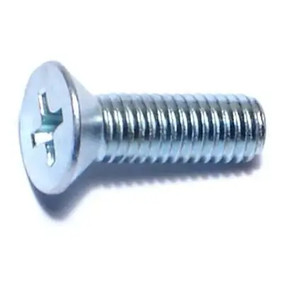 10-32 X 5/8 Zinc Phillips Flat Head Machine Screws Mscfs-357 (100 Pcs.)