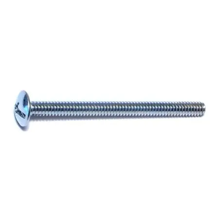 10-24 X 2-1/2 Zinc Plated Steel Combo Truss Head Machine Screws