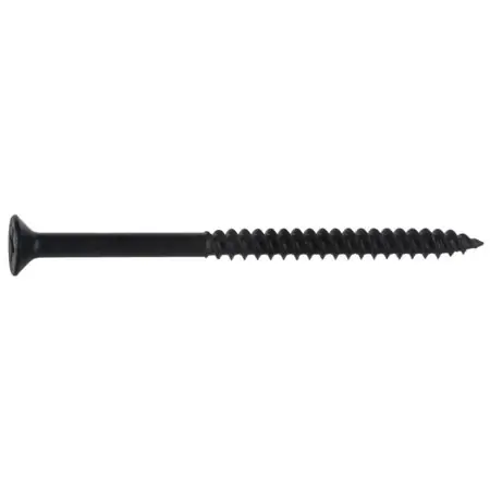 8 X 2-1/2 Black Phosphate Steel Phillips Flat Head Twinfast Wood Screws Csfs-068
