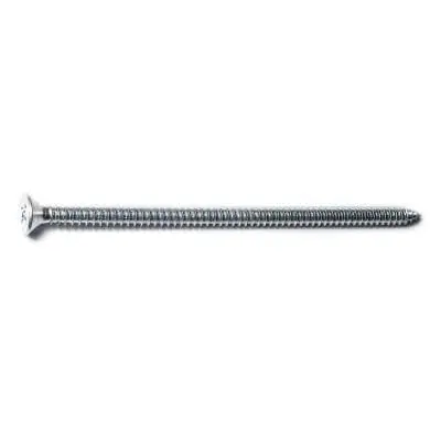 10 X 4 Zinc Plated Steel Phillips Flat Head Sheet Metal Screws