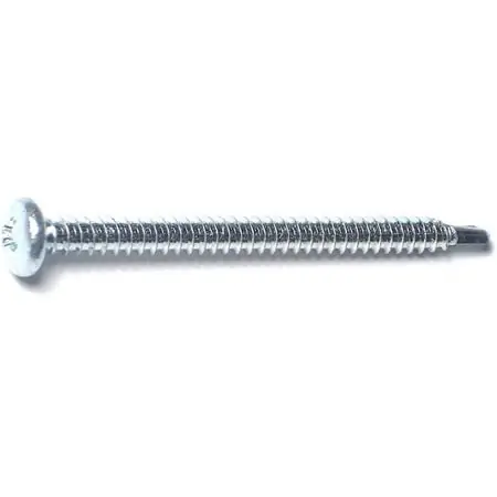10 X 2 Zinc Phillips Pan Self-drilling Screws - Box Of 100