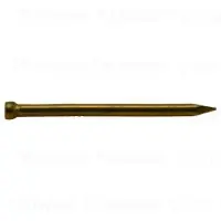17 Gauge X 1 Solid Brass Wire Brads - Durable Fasteners For Various Projects