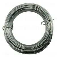 19 Gauge X 50 Feet Galvanized Wire For Fencing And Crafting Projects