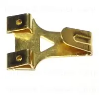 75 Pound Brass Deluxe Picture Hanger For Heavy Frames And Artwork