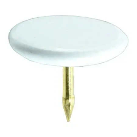 19 Gauge X 0.3 White Steel Thumb Tacks - Durable And Reliable Fasteners