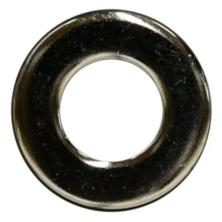 5/16 X 11/32 X 11/16 Polished 18-8 Stainless Sae Flat Washers (10 Pcs.)