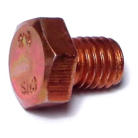 8mm-1.25 X 10mm Zinc Plated Class 8.8 Coarse Thread Hex Cap Screws