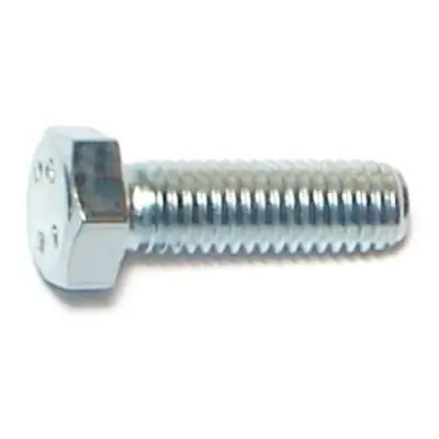 5mm-0.80 X 16mm Zinc Plated Class 8.8 Coarse Thread Hex Cap Screws