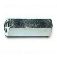 5/8-18 Fine Coupling Nuts - Durable Steel Construction For Secure Connections