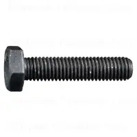 10mm-1.50 X 45mm Plain Steel Class 10.9 Coarse Hex Cap Screws - Durable Fasteners