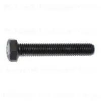 8mm-1.25 X 50mm Plain Steel Class 10.9 Coarse Hex Cap Screws - Durable Fasteners
