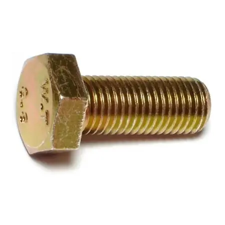 12mm-1.50 X 30mm Zinc Plated Class 8.8 Fine Thread Hex Cap Screws