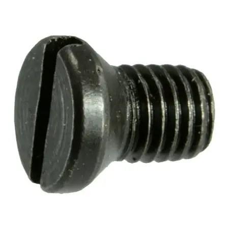 6-48 X 5/32 Black Oxide Slotted Oval Head Gun Screws (15 Pcs.)