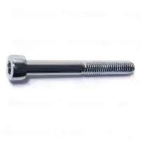 6mm-1.00 X 50mm Chrome Socket Cap Screws - Durable Fasteners For Various Applications