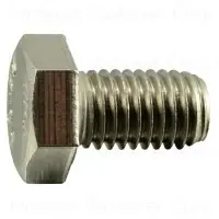 12mm-1.75 X 20mm Stainless Steel Coarse Hex Cap Screws - Durable Fasteners