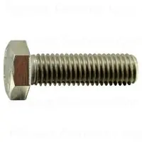 12mm-1.75 X 40mm Stainless Steel Coarse Hex Cap Screws - Durable Fasteners
