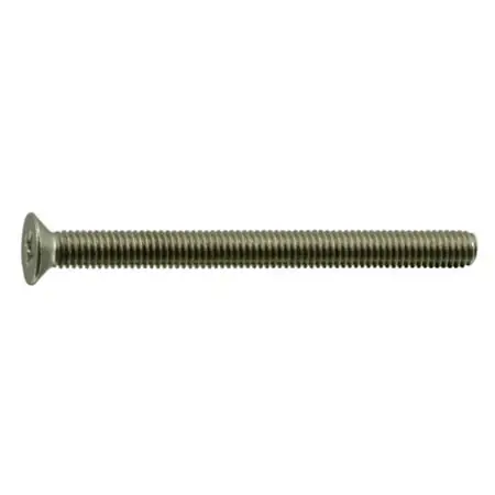3mm-0.50 X 35mm A2 Stainless Steel Phillips Flat Head Machine Screws